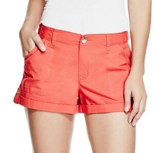 NEW GUESS Kendra Cuffed Shorts SZ 27